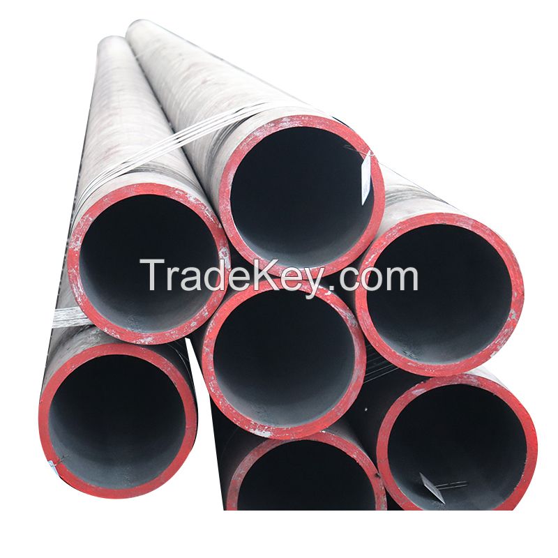 DN80 DN100 DN150 275 JR construction Black welded ERW carbon steel pipe price