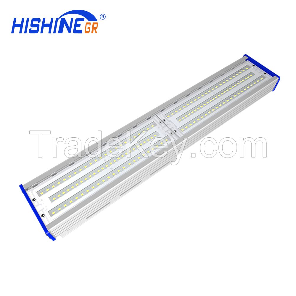 Die casting LED Linear High Bay Light 150W 152lm/w 22800lm for Warehouse Shop Works Industrial Factory