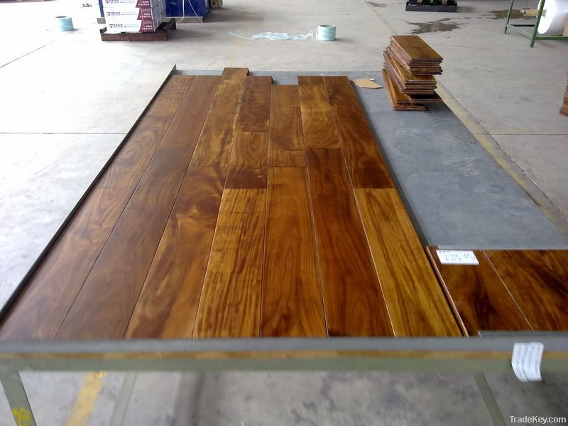 oak, walnut, maple, cherry, acacia, teak multi layer engineered flooring