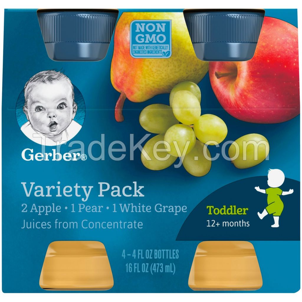 Gerber 100% Juice Variety Pack