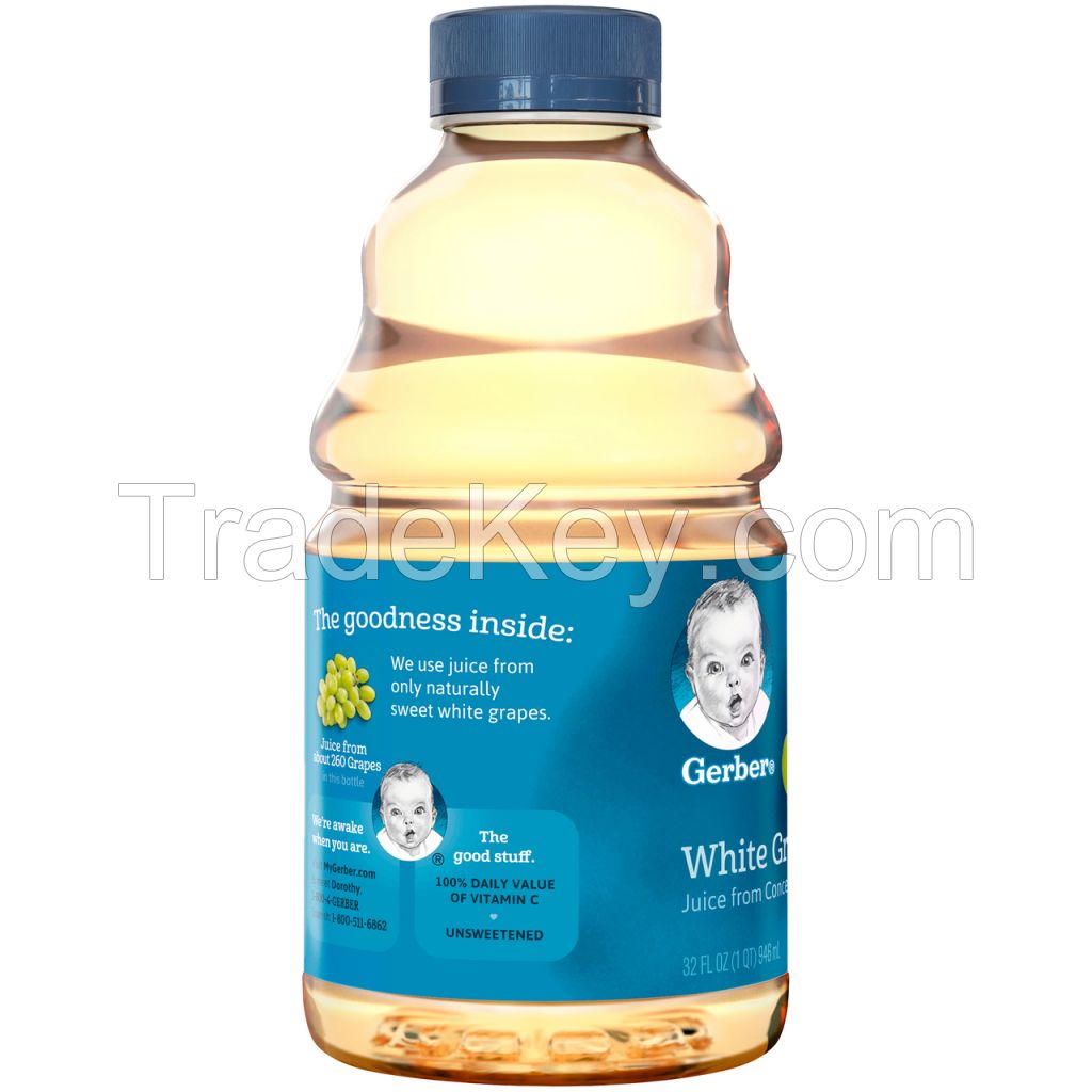 Gerber 100% White Grape Juice