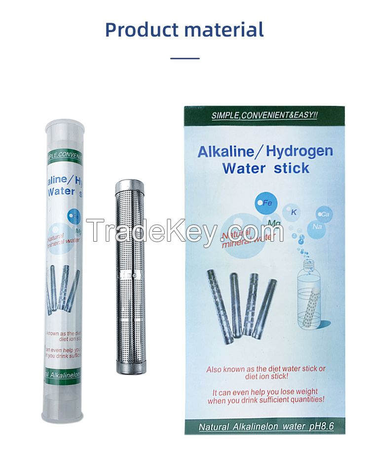 Customized round dense hole hydrogen alkaline water stick