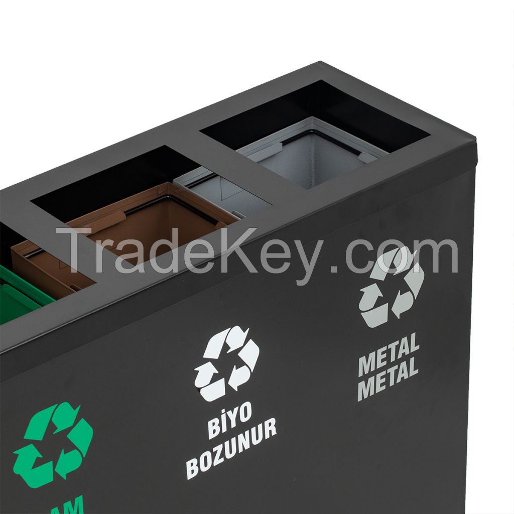 Ovata-432 5â��Part Recycle Bin + Battery Box