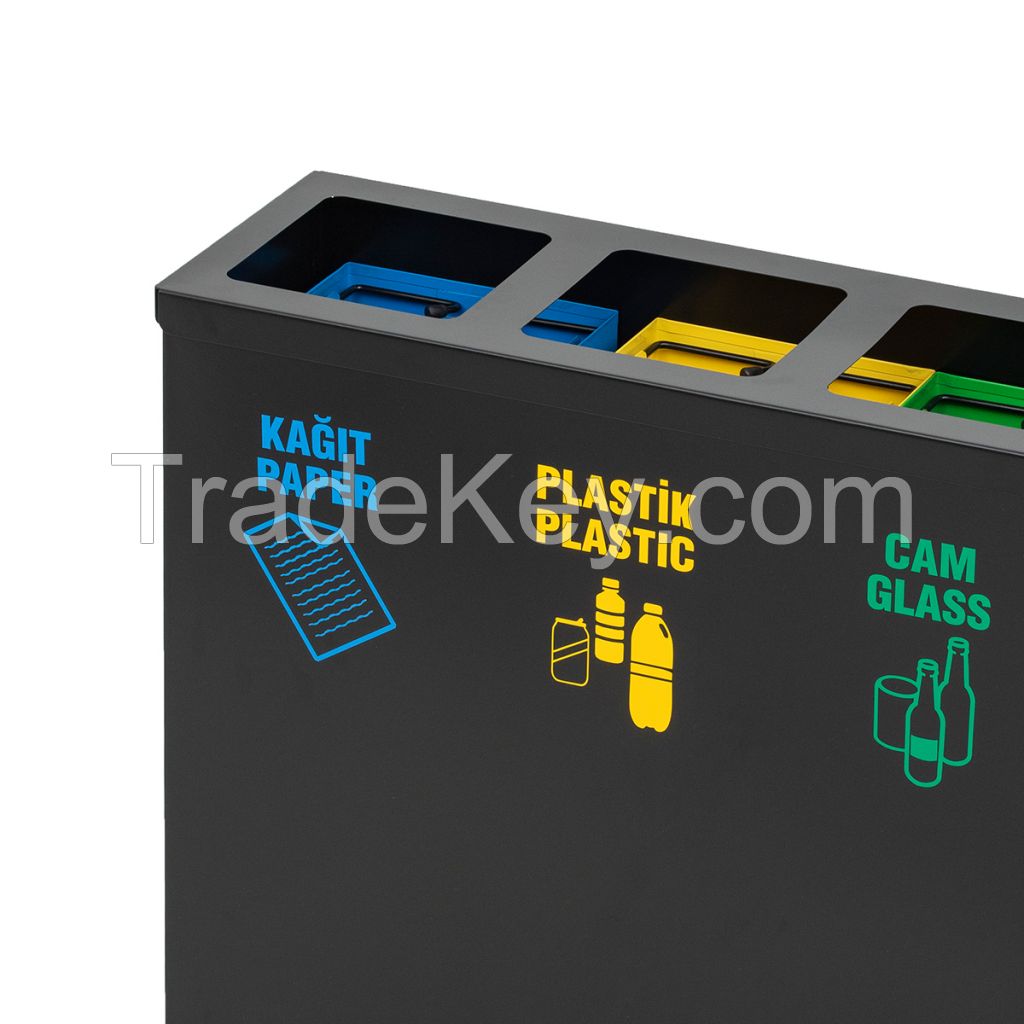 Ovata-433 4âPart Recycle Bins + Battery Box