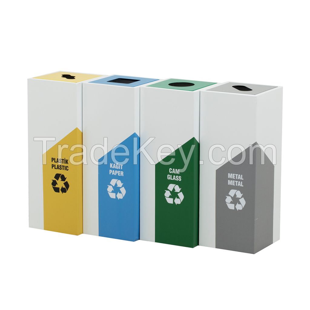 Ovata-440 4â€™Part Recycle Bin