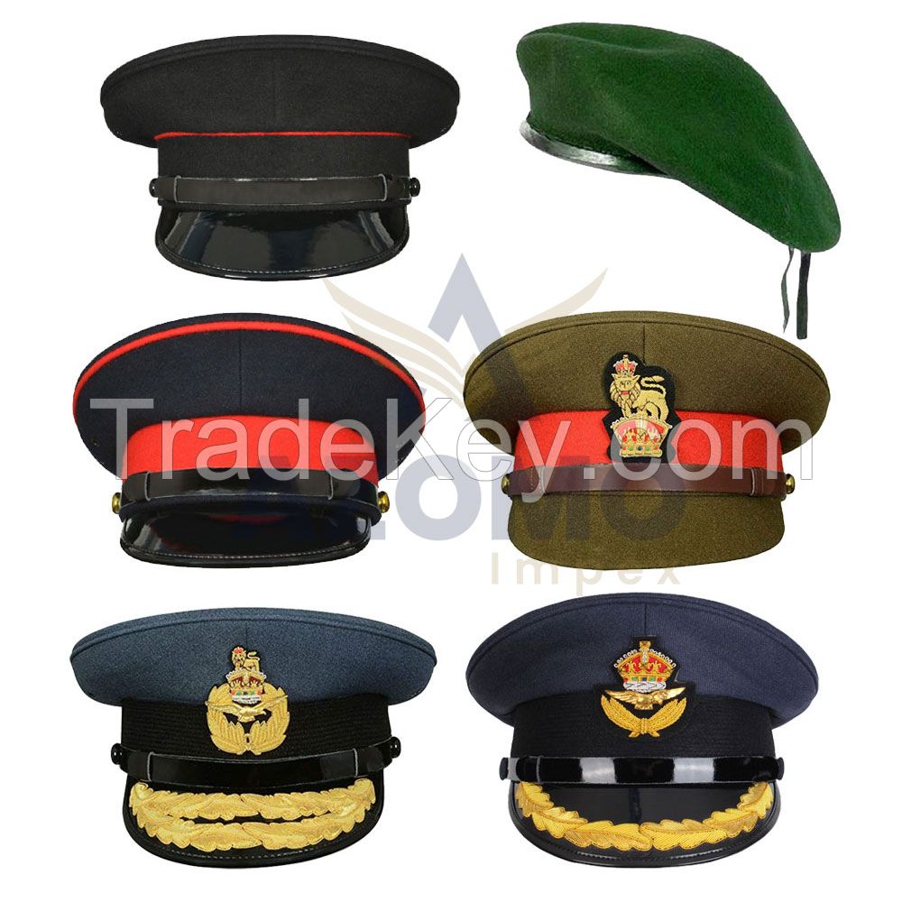 Wholesale Military  Peak Cap Suppliers