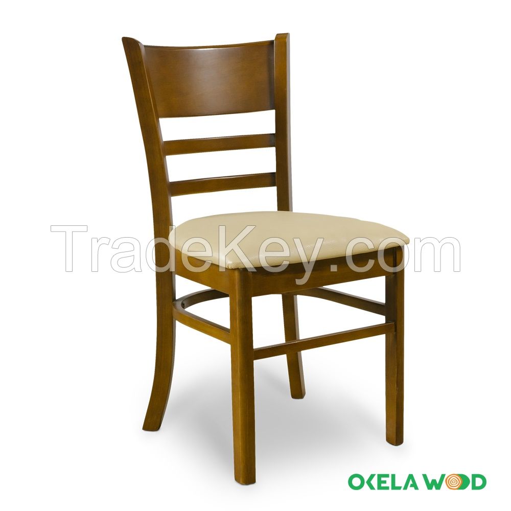 High Stability Chair Wood Dining Chair Dining Room Furniture Coffee House
