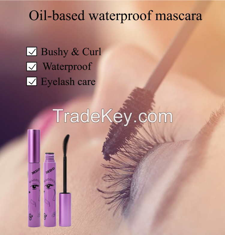 Custom vegan waterproof thick lengthening eyes beauty makeups products mascara