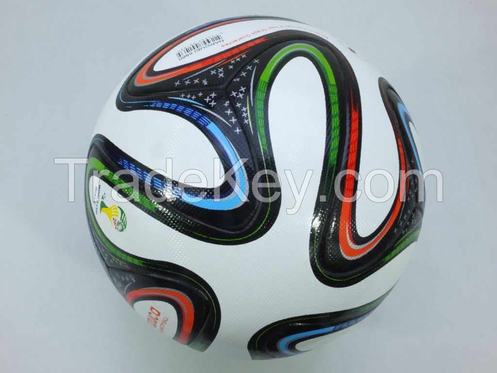 Brazuca Competation Match Ball Size 5 Soccer Ball Brazil 2014 Football Thermal Bonded