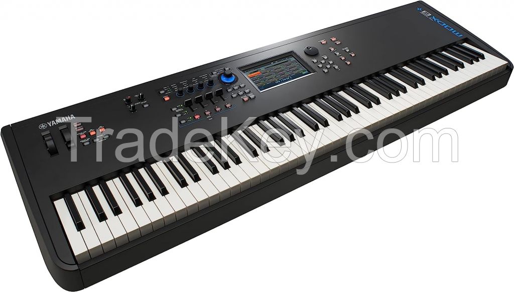 YamahaS MODX8+ 88-Key Synthesizer Workstation , Black