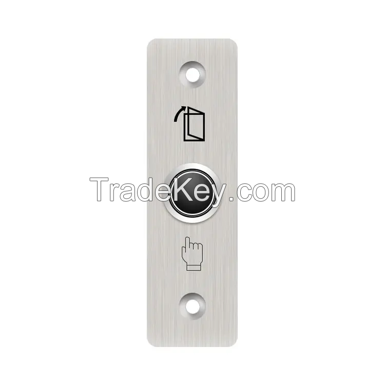 12V Contactless Door Exit Release Exit Button Stainless Steel Touch Wall Exit Switch Touchles Access Control System 2 Years