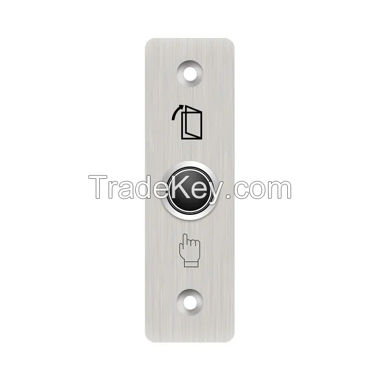 12v Contactless Door Exit Release Exit Button Stainless Steel Touch Wall Exit Switch Touchles Access Control System 2 Years