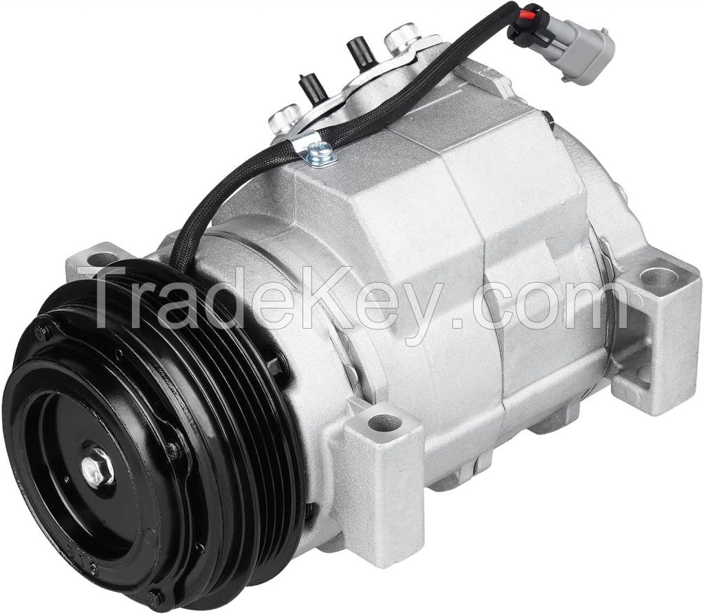 New air A/C Compressor for Cadillac Escalade 6.2L 2010-2014, for GMC Yukon XL 1500 6.0L 2008 2009, Yukon XL 2500 6.0L 2010-2013, for Hummer H2 6.2L 2009, for Chevrolet Tahoe 2000-2009