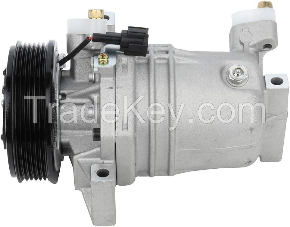 New AC Compressor Compatible with for Cube 2009-2010 for Versa 2007-2012 Replaces OE Auto Repair Compressors
