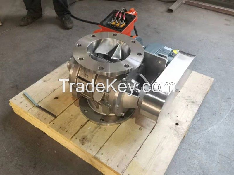 Rotary valve for dust collector