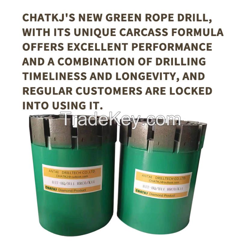 CHATKJ new diamond tipped drill bit working layer height H14