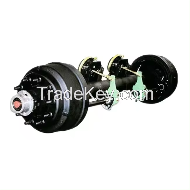 Oil lubrication and Grease lubrication axle american type trailer axle