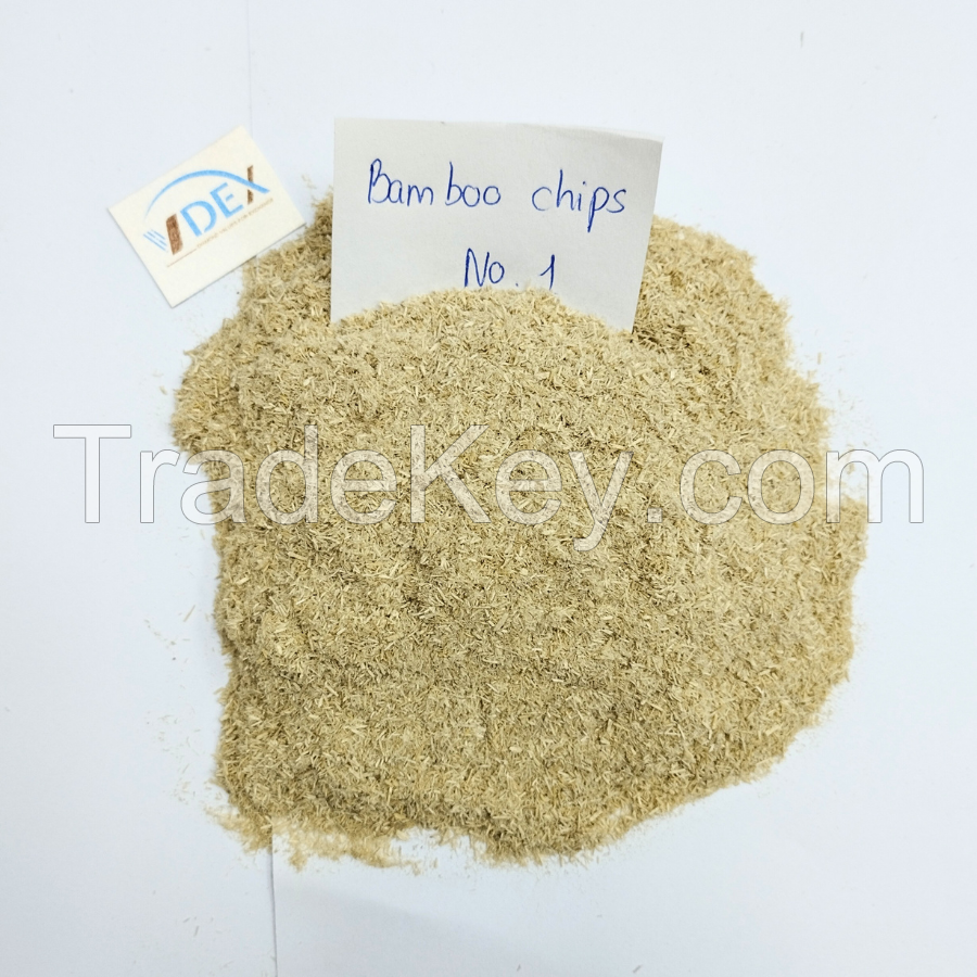 Bamboo chips for fertilising plants and flowers, 100% good quality and price 