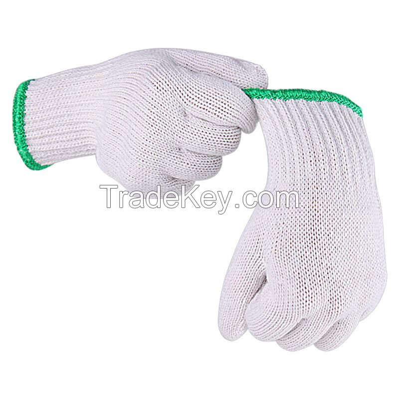 Cotton gloves work for protection