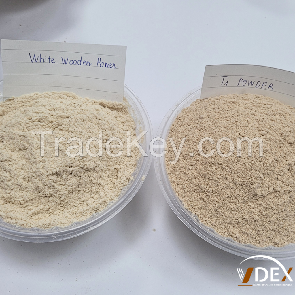 white wood powder for paper