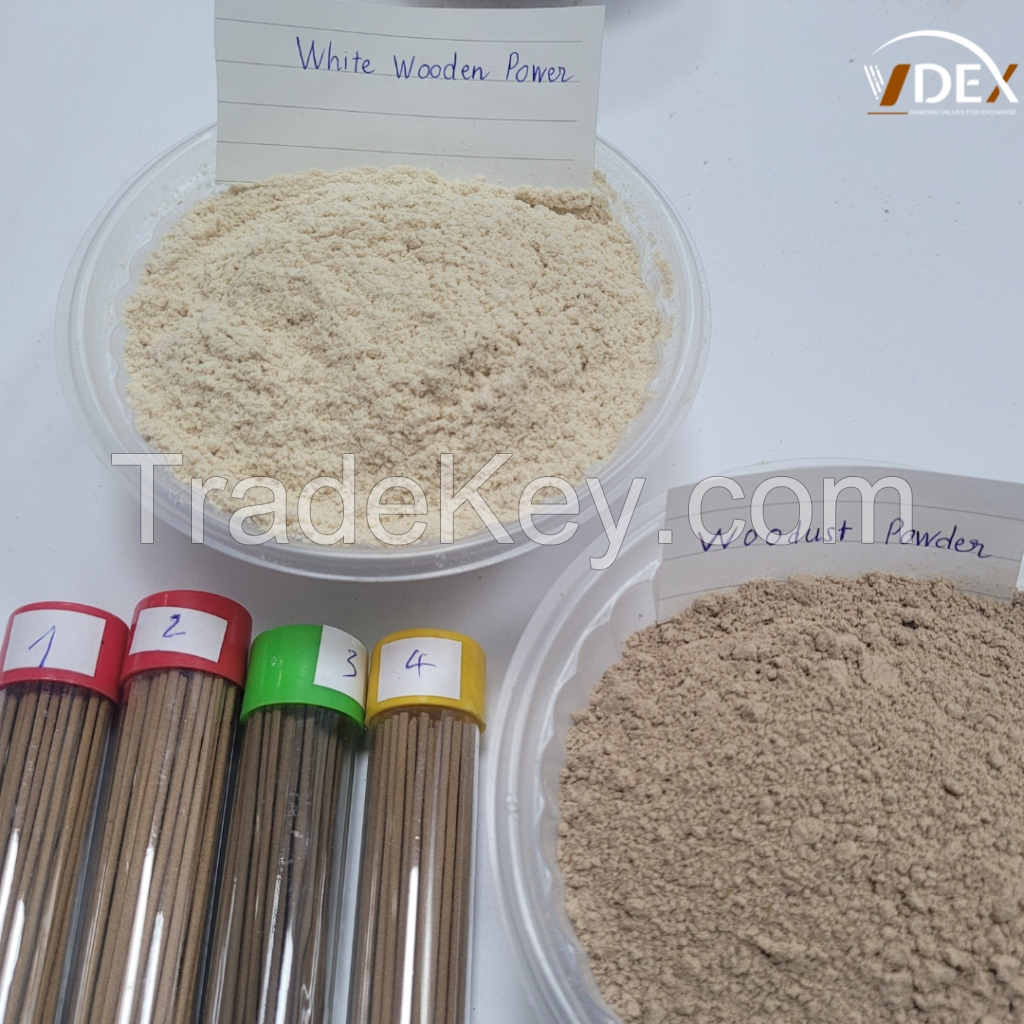 white wood powder 