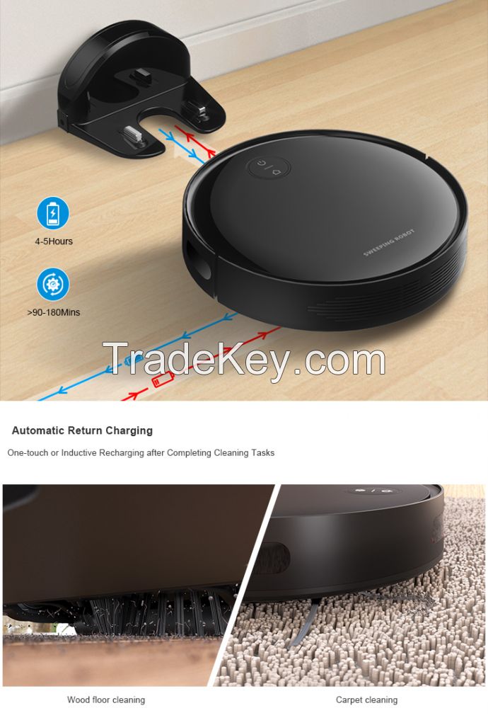 F4 Rechargeable robot vacuum cleaner room cleaner