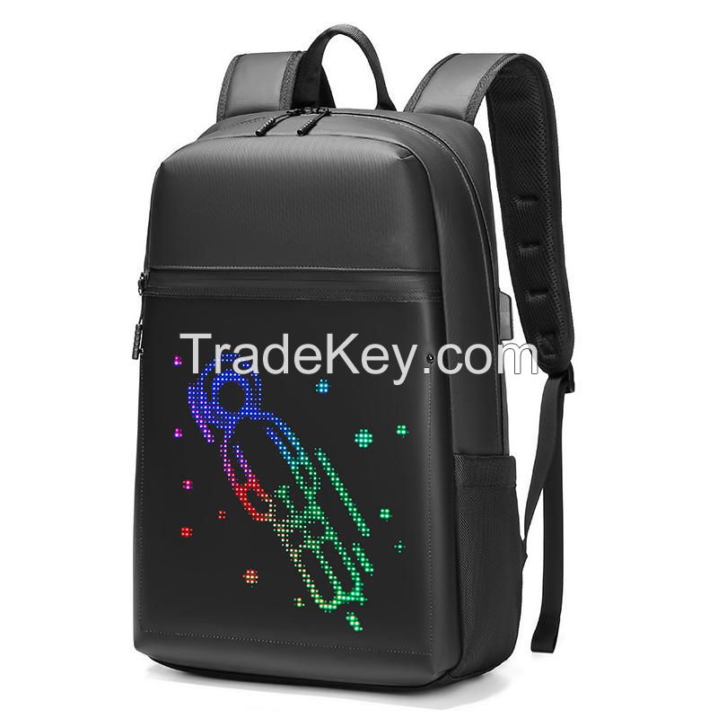 15 Inch Dynamic Led Screen Display 3d Backpack Smart Led Backpack