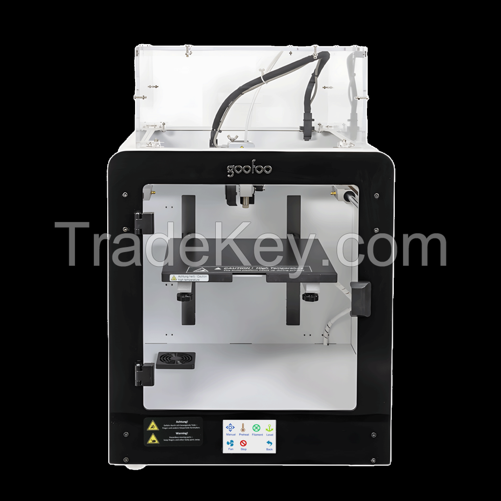 goofoo High Printing Precision Goofoo Mido FDM Industrial 3D Printers with 260/400 Degrees Hotend For PLA/PETG/PEEK/TPU/Carbon Fiber
