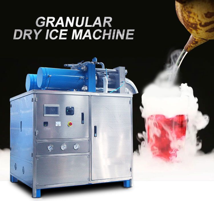 Professional Dry Ice Making Machine