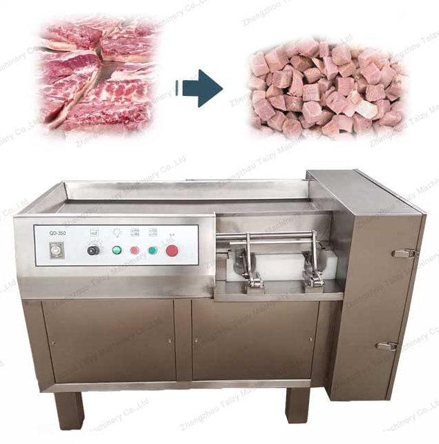 commercial frozen meat dicing machine