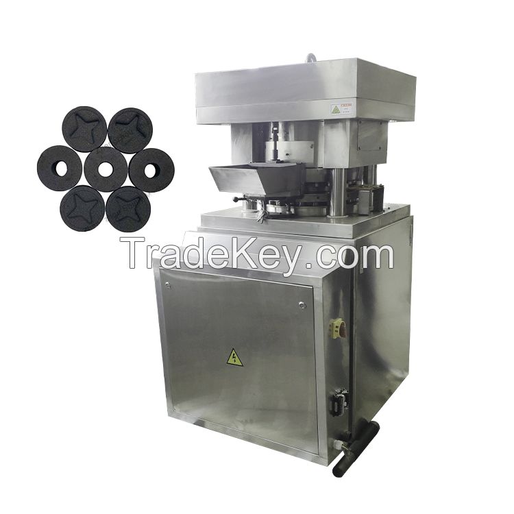 Shisha Charcoal Briquette Press Machine production line