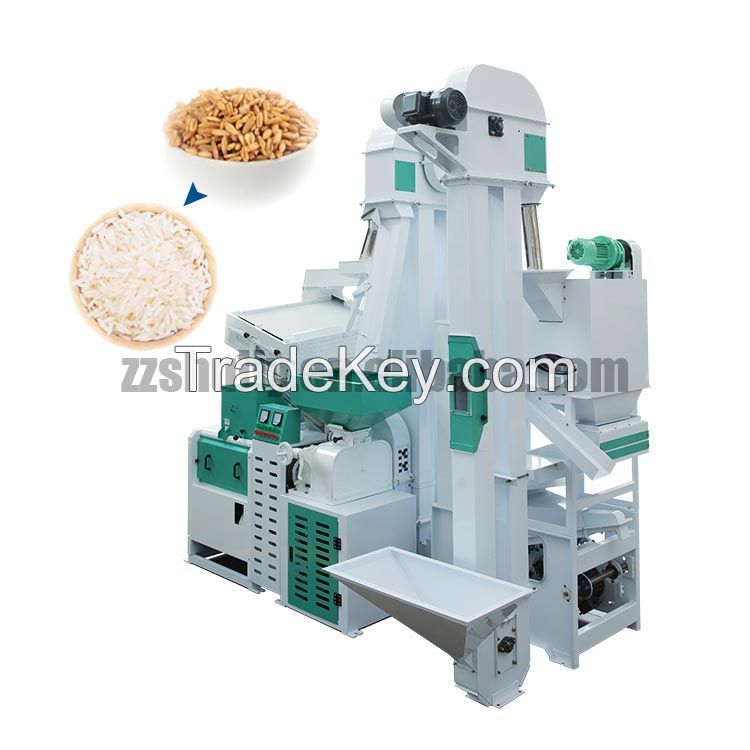 Paddy Rice Husker Rice Cleaning Milling Line
