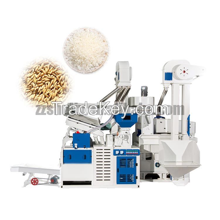 complete set of rice mill machine