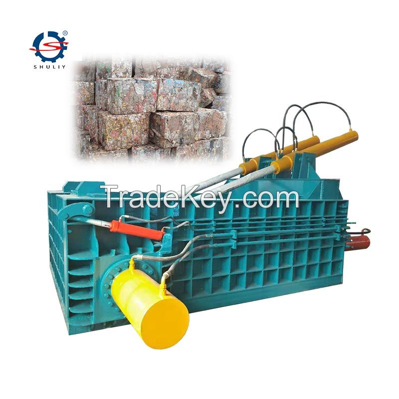 scrap Metal baler machine aluminum scrap compactor machine