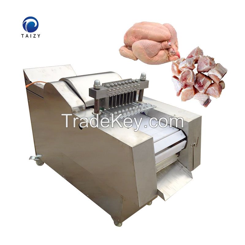 frozen pork cutter automatic chicken cutting machine meat cube cutting machine goat meat dicer meat cutting machine