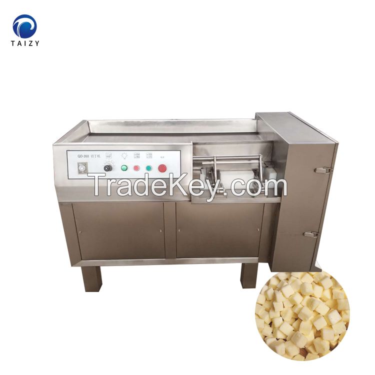 automatic electric 3 3 3mm vegetable potato dicer cube cutter cutting  machine in Henan, China