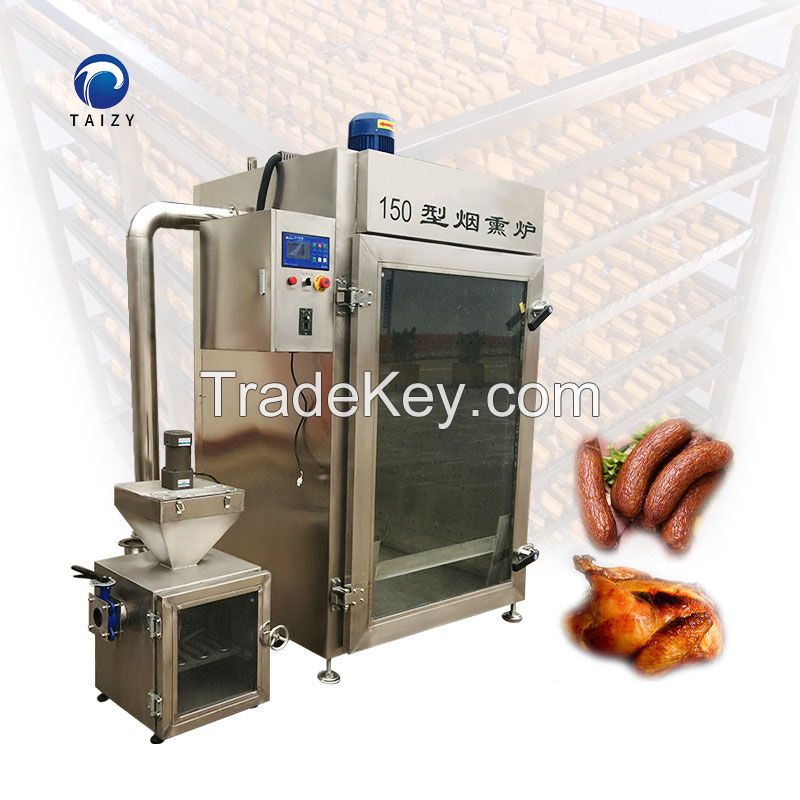 Chicken Smokehouse Catfish Smoking Machine