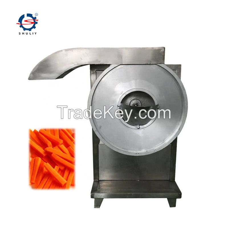 Potato cutting machine can cut different vegetables and fruits into different sizes