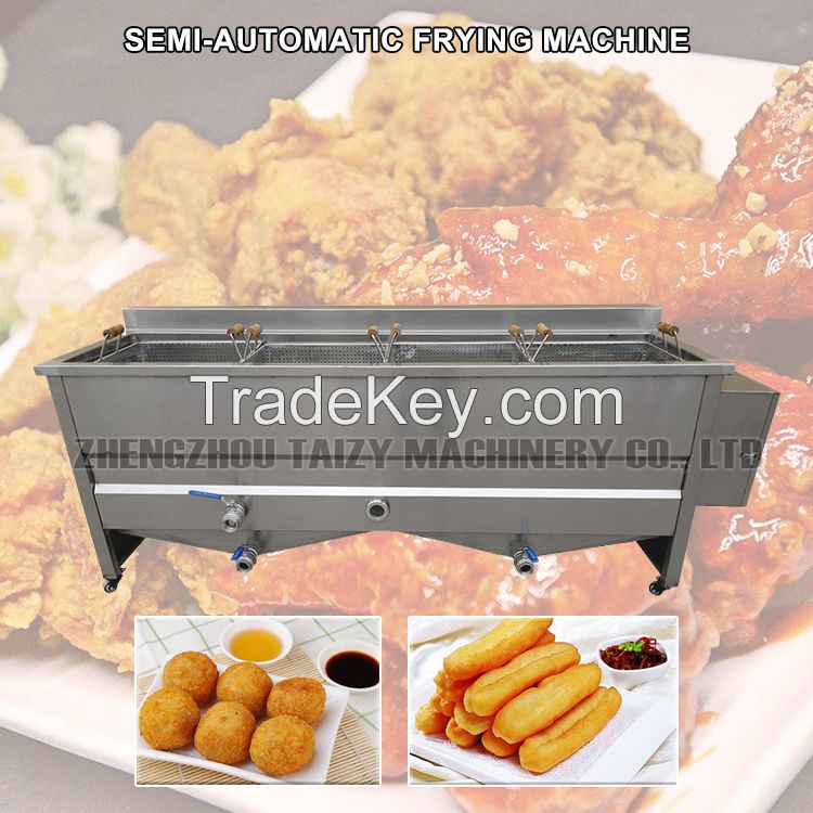 Commercial Deep Frier Machine Photo Chips frying machine Restaurant frying Equipment 1-4 Tank Chicken Frier