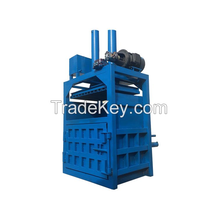 Vertical waste paper plastic Baler Press Machine on sale