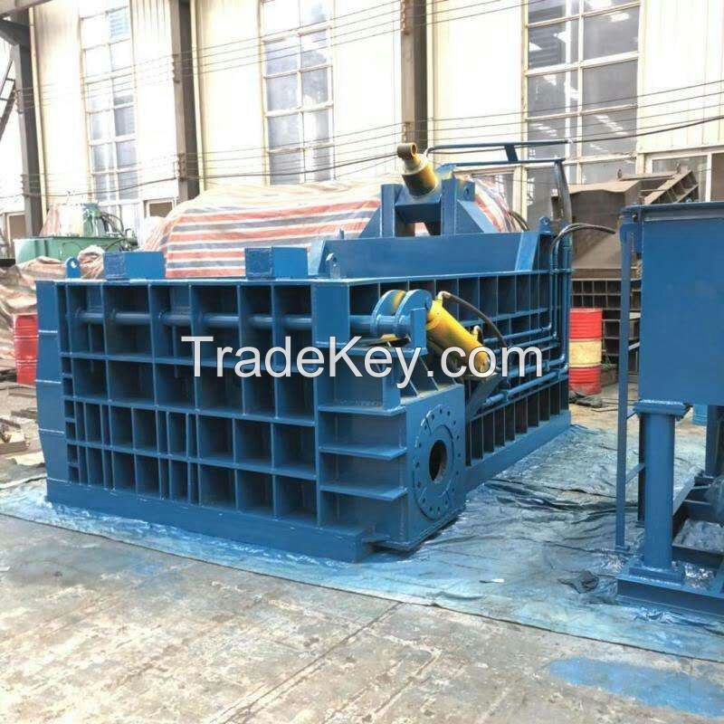 Automatic hydraulic waste metal baler baling recycling machine for scrap metal