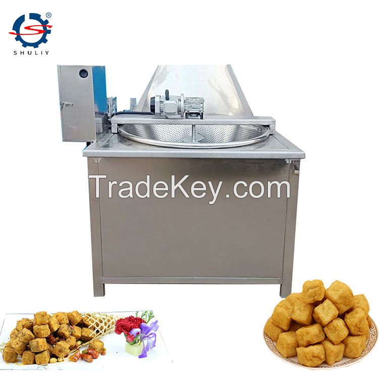 Electricity And Steam Fruit And Vegetable frying Machine Leafy Vegetable Potato Chips Peanut frying Machine 