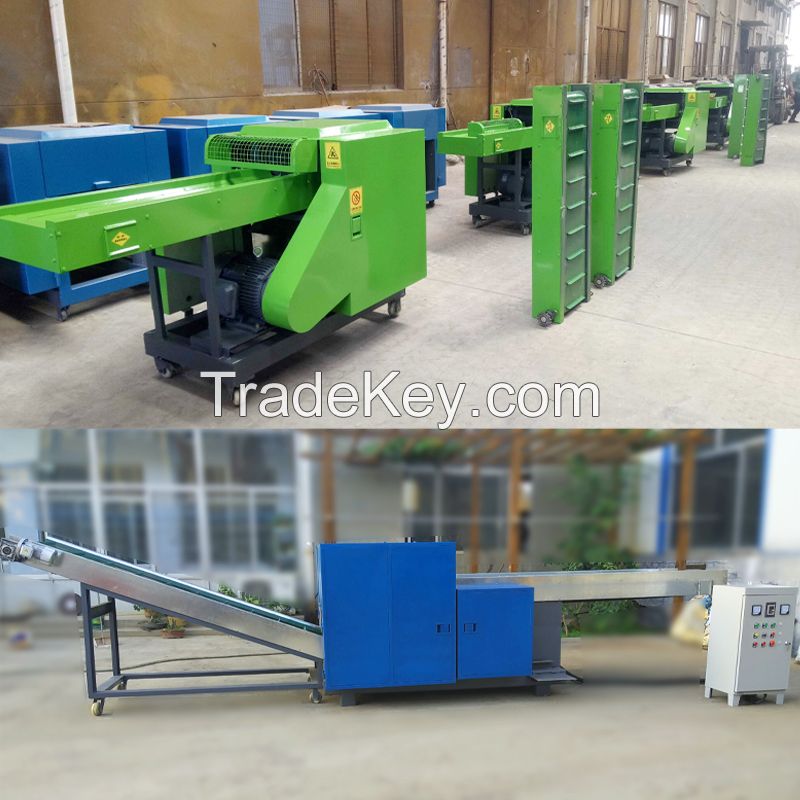 Textile Clothes Cutting Fabric Cotton Yarn Waste Recycling Machine