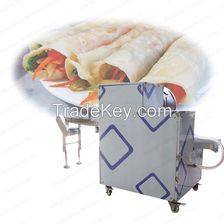 automatic injera making machine spring roll wrapper machine