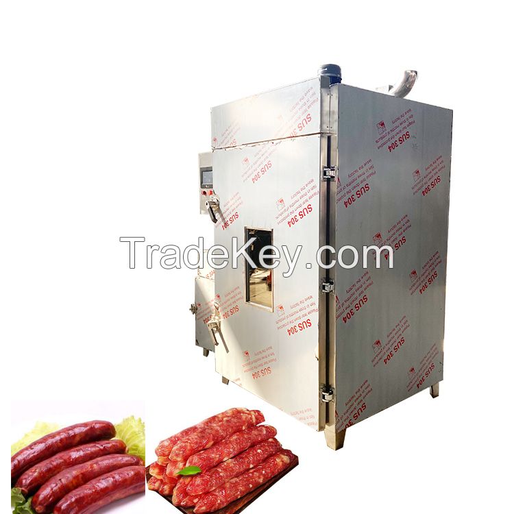 High Quality Meat Smoking Machine Meat / Bacon / Sausage Smokehouse Oven / Smoke House Sausage Machine