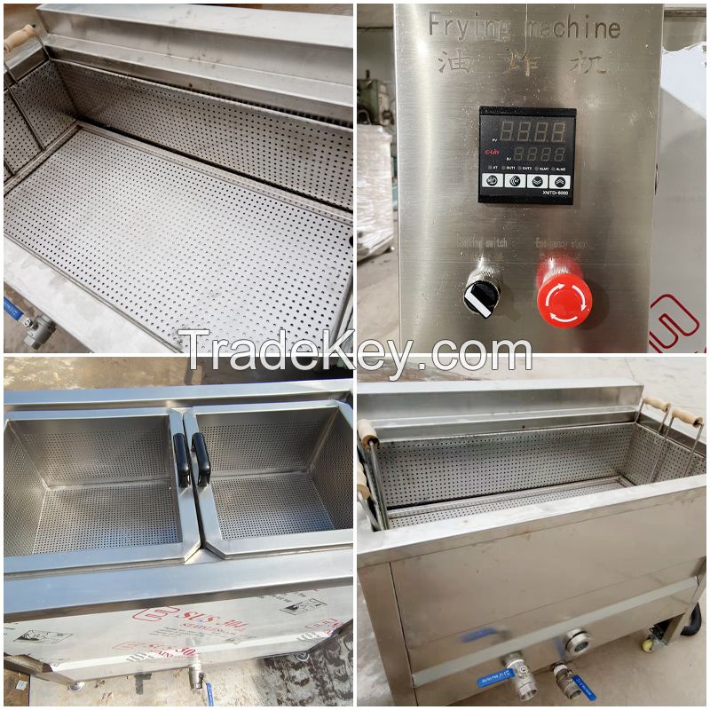 Potato Chips Frying Machine Commercial Frying Frier 1-4 Tank Stainless Steel