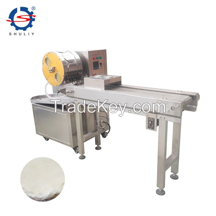 commercial injera spring roll wrapper making machine