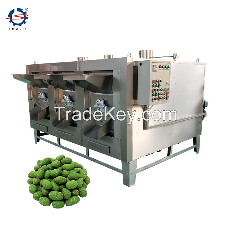 Almonds Chocolate Coating Machine Peanut Sugar Coating Pan Machine