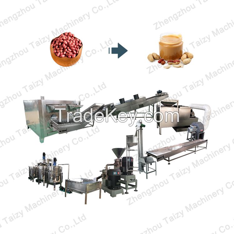 High Quality Commercial Flavoured Colloid Mill Peanut Butter Grinding Making Processing Machine