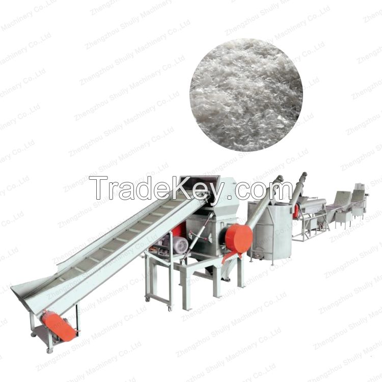 PET bottle crusher washing recycling production line price plastic bottle recycling equipment